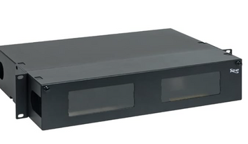 2U Fiber Optic Rack Mount Enclosure - 6 Slots