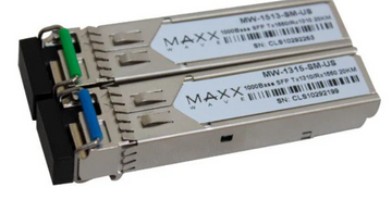 Maxxwave Single-Mode DDM SFP Fiber Module Pair